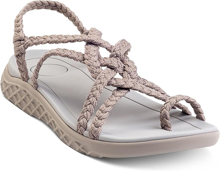 Comfortable Arch Support Walking Sandals – Waterproof Summer Travel Sandals for Women